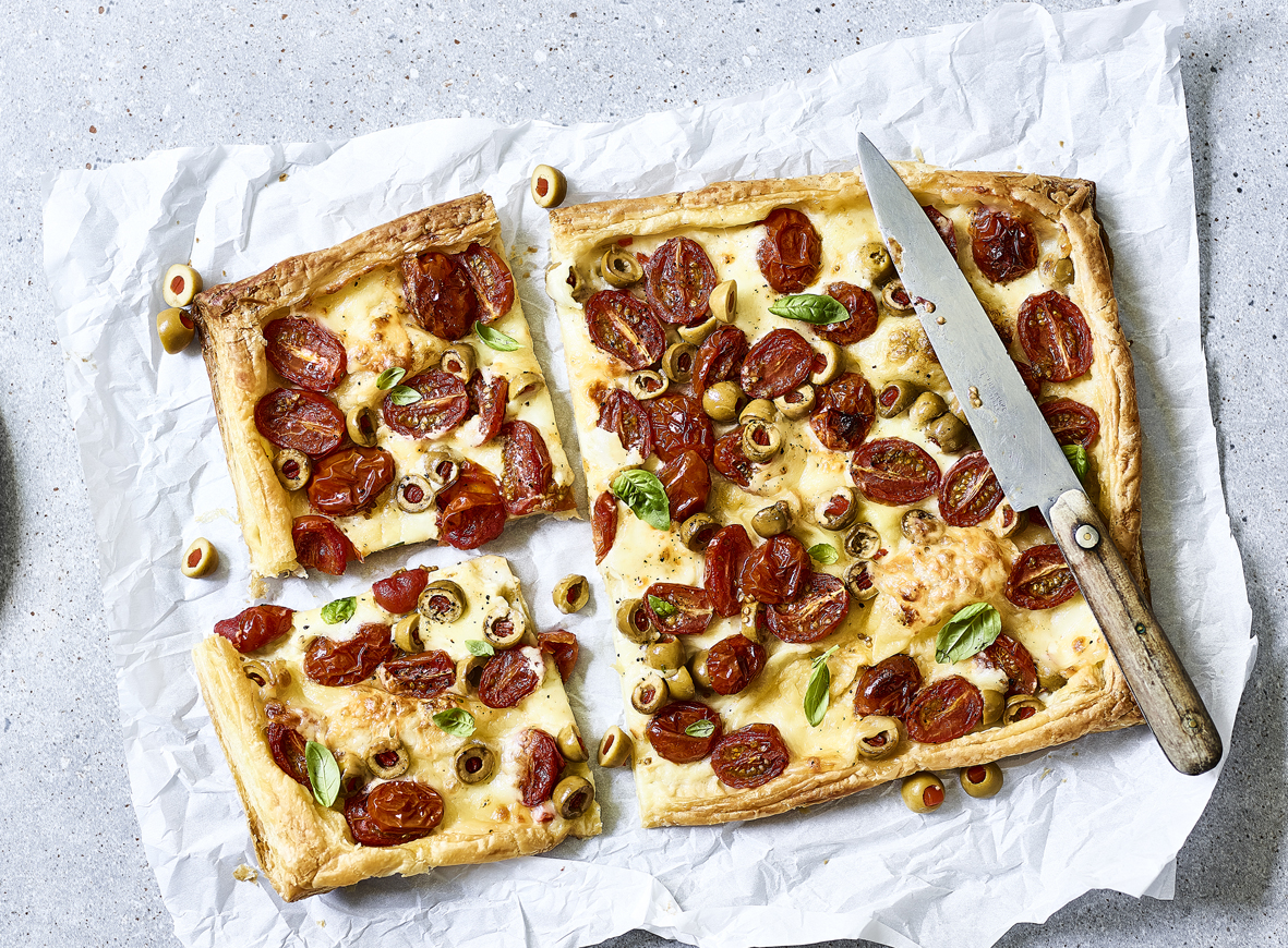 Olive & Tomato Tart