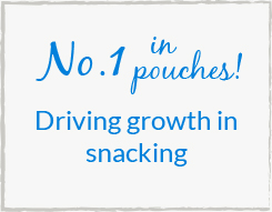 No. 1 in pouches - Driving growth in snacking